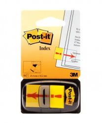 Post-it index "exclamation mark", 50 listića, 25,4x43,2mm 680-33 3M ( 06PMP23 ) - Img 2