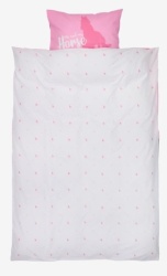 Posteljina za decu 140x200 pink roze