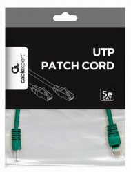 PP12-0.25M/G Gembird Mrezni kabl, CAT5e UTP Patch cord 0.25m green - Img 2