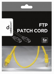 PP22-0.5M/Y Gembird Mrezni kabl FTP Cat5e Patch cord, 0.5m yellow - Img 2