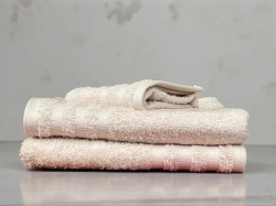 Premium Peskir 50×100 cm Dupli Štep, 100% Pamuk Vestio Bež boja ( VLK000655-bež.bojavestio )