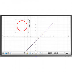 Prestigio MultiBoard (monoblock) 55" L series: UHD: 3840x2160, Dual OS: Android 8.0 8GB RAM 256GB SSD independent graphics card, IR Mult - Img 1