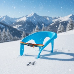 Prosperplast SEAT 3 za Sanke Bezzy - Plava ( ISEAT3-3005U )