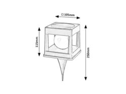 Rabalux Holne Spoljna dekorativna rasveta ( 77188 )-2