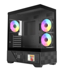 Raidmax i803BF Infinita i803 ARGB Black LCD Ekran, Kućište
