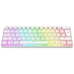 Rampage Radiant K11 Red Switch US RGB bela Tastatura USB-C -2