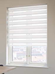 Roletna Duo 80x180 sa naborima bela
