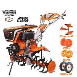 Ruris kultivator set r 1001 ksd ruris 10 hp - diesel ( 9359 )