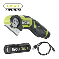 Ryobi Kompaktni bežični alat za sečenje, USB Lithium™ 4V (2,0 Ah)  ( RCT4-120G )-1