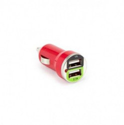 S BOX CC - 221 2.1A Red Car USB Charger - Img 1