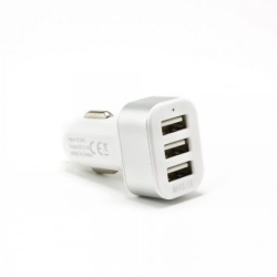 S BOX CC - 331  2.1A  White  Car USB Charger-1