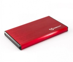 S BOX HDC 2562 R  Kućište za Hard Disk  Red-1