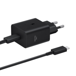 Samsung kucni punjac pd 45w sa kablom 5a crni ep-t4511-xbe full org ( P1249 )