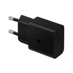 Samsung kucni punjac, usb-c 15w, crni ( ep-t1510-nbe )