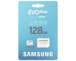 Samsung MB-MC128SA EVO PLUS MicroSD Card 128GB class 10 + Adapter  Memorijska kartica -2