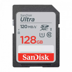 SanDisk SDHC 128GB ultra 120MB/s class 10 UHS-I