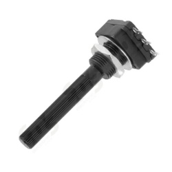 Schukat mono potenciometar 500R LIN. 6mm PIHER ( PC16MLE500 )