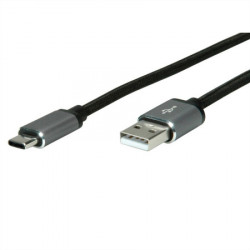 Secomp roline USB2.0 cable C-A, M/M, black, 1.8 m ( 2168 ) - Img 2