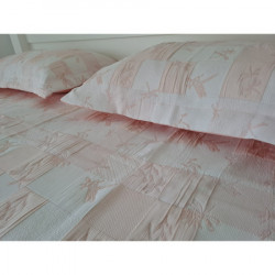 Set Elegance pink prekrivač sa dve jastučnice ( VLK000379-pink ) - Img 1