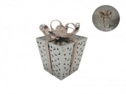 Shimmer, novogodišnja dekoracija, metalna, poklon, 16cm ( 791203 )