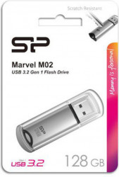 Silicon Power 128GB USB flash drive, USB3.2 Marvel M02 ( SP128GBUF3M02V1S ) - Img 2