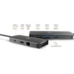 SiliconPower USB-C 8-in-1 Hub SR30 ( SPU3C08DOCSR300G )  - Img 2