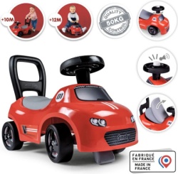 Smoby auto ride-on red ( SM720541 ) -4