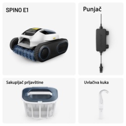 Spino e1 robotski čistač bazena-7