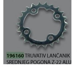 Sram lančanik srednjeg pogona z-22 alu ( 196160 ) - Img 2