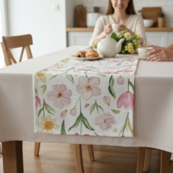 Stolnjak 140x180cm + Raner 40x140cm - JT Pink ( VLK5010083-pink1 )