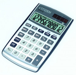 Stoni kalkulator CPC-112 C-series, 12 cifara Citizen srebrna ( 05DGCCPC112S )