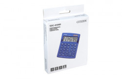 Stoni kalkulator SDC-810 color , 10 cifara Citizen plava ( 05DGC811E ) - Img 2