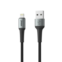 Superior Usb data kabal su-k104 fast 12w 2.4a usb a na lightning 1m crni ( U2109 )