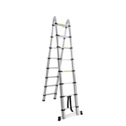 SuperStep Duple Aluminijumske Teleskopske Merdevine 2,8+2,8 XL ( 1787 )