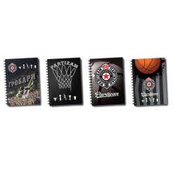 Sveska a4 spirala 50l dikto partizan 9-ssl4-50pa ( 50608 )