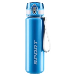 Takk hydro sport flašica za vodu plastična 650ml miks plava ( B2C05033 )