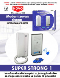 Tehtel Audio interfon za 1 korisnika sa ID citacem SUPER STRONG 1 ( 0833 ) - Img 2