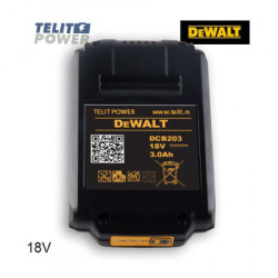 TelitPower 18V 3000mAh Dewalt LiIon DCB203 DCB181 ( P-1683 ) - Img 4