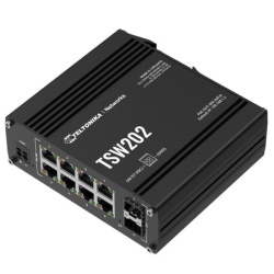 Teltonika TSW202, switch 8 x PoE+, 2 x SFP ( 5395 )-5