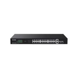 Tenda TEG1128P-24-250W/24-Port PoE Svič 10/100/1000 26-port + 2SFP