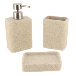 Tendance drzac sapuna sand effect 3x12x8 cm poliresin bez ( 64141104 )-4