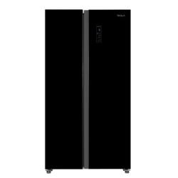 Tesla rb4300fhbe frižider side-by-side/No frost/E/291L+148L/90x59x177cm/crna ( RB4300FHBE ) -1