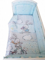 Textil posteljina "Plavi Zeka" (6 delova) plava 120x80cm ( 7190048 )