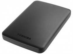 Toshiba hard disk canvio slim eksterni/1TB/2.5"/USB 3.0/crna ( HDTD310EK3DAU ) - Img 1
