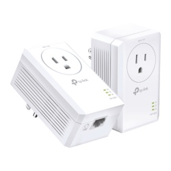 TP-Link ItemDescription/2 AV1000 Gigabit Pass-through Powerline Starter Kit Powerline  ( TL-PA7017P KIT PLA ) -1
