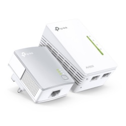 Tp-link tl-wpa4220 kit powerline adapter wi-fi/av600/600mbps/