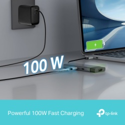 TP-Link uh5020c usb-c hdmi/2xusb 3.0/usb-c/pd 100w Docking station -4