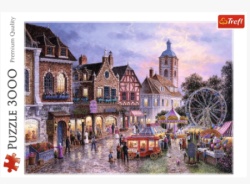 Tref line puzzle 3000 funfair ( T33033 )-2