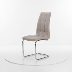 Trpezarijska stolica DC865 Noge hrom/ Cappuccino 590x430x1040 mm ( 779-058 ) - Img 4