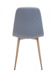 Trpezarijska stolica Jonstrup svetlo plava/hrast ( 3600658 ) - Img 5